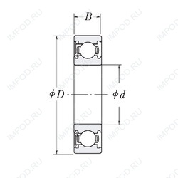 Подшипник MJ7/8-RS Подшипник MJ7/8-RS