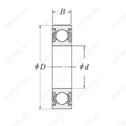 Подшипник MJ5/8-2Z Подшипник MJ5/8-2Z