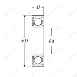 Подшипник MJ1.1/4-Z