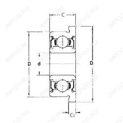 Подшипник MF85ZZ