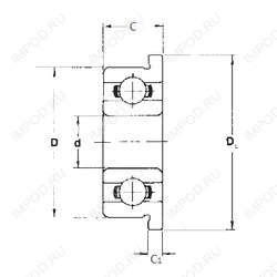 Подшипник MF84