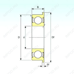 Подшипник MF82XZZ