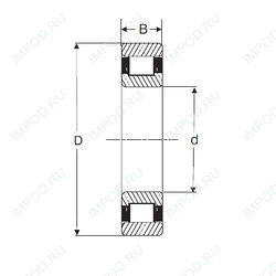 Подшипник LRJ 2.1/4