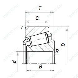 Подшипник LM67048/LM67010