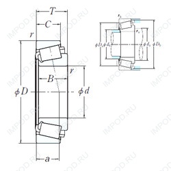 Подшипник LM565943/LM565910