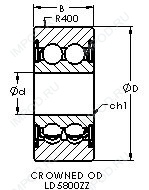 Подшипник LD5803ZZ