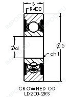 Подшипник LD200-2RS