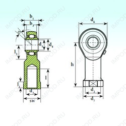 Подшипник TSF 30 RB Подшипник TSF 30 RB