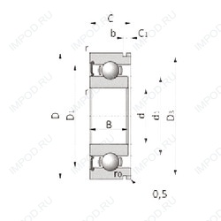 Подшипник SX05A02NV1