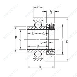 Подшипник SMO311WS-BR