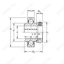 Подшипник SMN403W-BR
