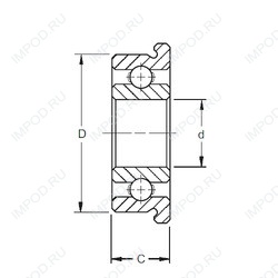 Подшипник SMF106 Подшипник SMF106