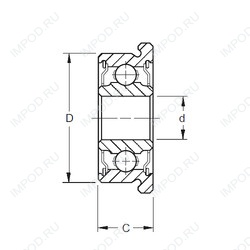 Подшипник SMF105-2RS