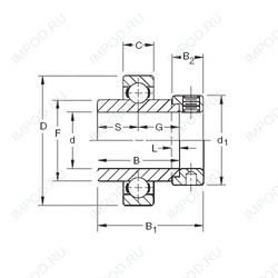 Подшипник SM1109KT Подшипник SM1109KT