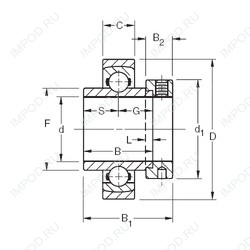 Подшипник SM1100KS Подшипник SM1100KS