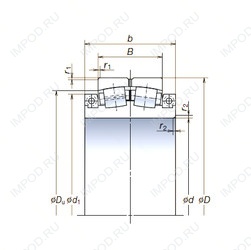 Подшипник SL850-7 Подшипник SL850-7