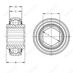 Подшипник SBX0762LLMC4/L738Q1 Подшипник SBX0762LLMC4/L738Q1