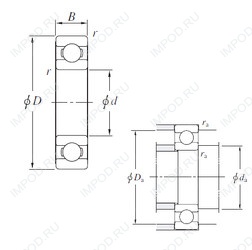 Подшипник SB6445A Подшипник SB6445A