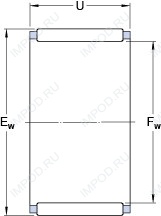 Подшипник K 4x7x10 TN
