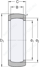 Подшипник RIS 207 A