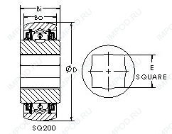 Подшипник GSQ208-100A