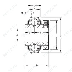 Подшипник GC1115KRRB