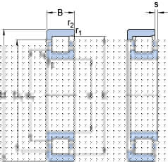 Подшипник NF 19/850 ECMB