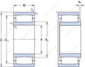 Подшипник C 3038 Подшипник C 3038