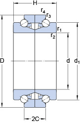 Подшипник BTW 120 CTN9/SP