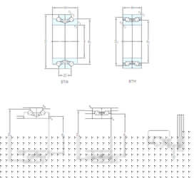 Подшипник BTM 150 BM/P4CDB