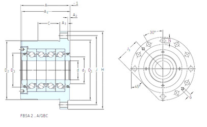 Подшипник BSQU 230/1 TDT