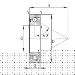 Подшипник BSB030062-T Подшипник BSB030062-T