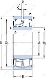 Подшипник BS2-2315-2RS/VT143