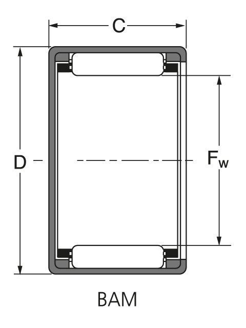 Подшипник BAM 44
