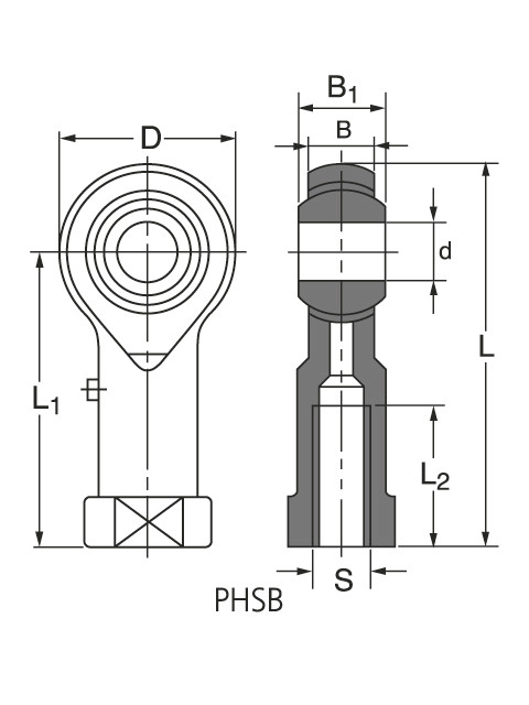 Подшипник PHSB 4 L Подшипник PHSB 4 L