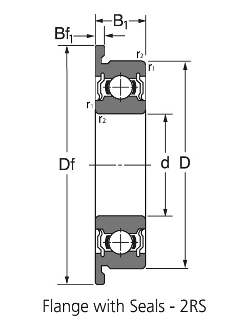 Подшипник RF1560 2RS