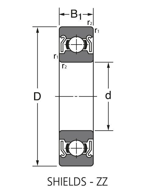Подшипник RMS4 ZZ