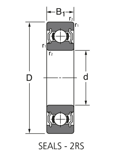 Подшипник RMS14 2RS