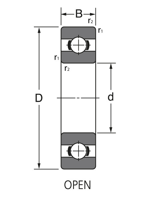 Подшипник SS63806