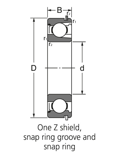 Подшипник BL307 ZNR Подшипник BL307 ZNR
