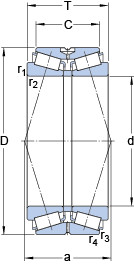 Подшипник BT2B 332446
