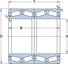 Подшипник BT4-8025 G/HA1C300VA903