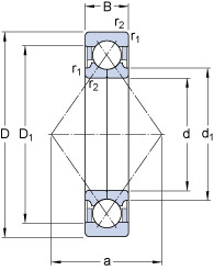 Подшипник QJ 310 PHAS