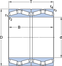 Подшипник BT4B 332889/HA1