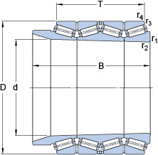 Подшипник BT4B 334099/HA4