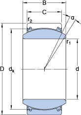 Подшипник GE 90 TXE-2LS