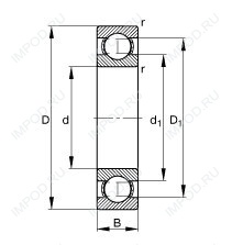 Подшипник HS71918 E.T.P4S.UL