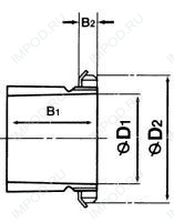 Подшипник NU2209 E.TVP2.C3 Подшипник NU2209 E.TVP2.C3