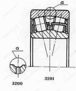 Подшипник NJ308 E.M1.C3