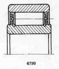 Подшипник NJ308 E.TVP3 Подшипник NJ308 E.TVP3